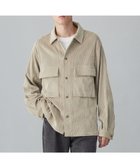 【アンフィーロ/UNFILO / MEN】のリラックス コーデュロイ ブルゾン ベージュ|ID: prp329100004693146 ipo3291000000033886783