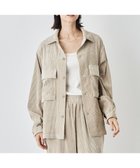 【アンフィーロ/UNFILO / MEN】の【男女兼用】リラックス コーデュロイ ブルゾン ベージュ|ID: prp329100004693146 ipo3291000000035771664