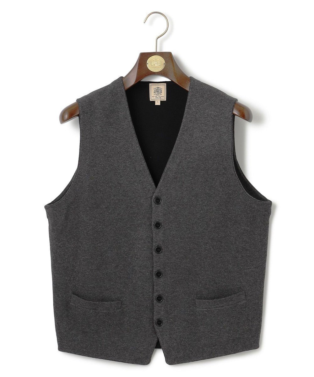 【ジェイ プレス/J.PRESS / MEN】の【ストレッチ性 / イージーケア】【FLEX YARN】ハイゲージニットベスト インテリア・キッズ・メンズ・レディースファッション・服の通販 founy(ファニー) 　ファッション　Fashion　メンズファッション　Fashion for Men　トップス・カットソー　Cut & Sew Tops　ニット・セーター / 定番トップス　Knit Tops & Sweaters　ベスト・ジレ　Vests & Gilets　ストレッチ　Stretch, Stretchy Fabric　タートルネック　Turtleneck, High Neck　定番　Standard, Basic Item　ブルゾン　Blouson, Bomber Jacket　ベスト　Vest, Waistcoat　モダン　Modern, Contemporary　A/W・秋冬　Autumn/Winter　夏　Summer　グレー系7|ID: prp329100004693152 ipo3291000000034177350