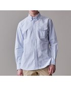 【ジェイ プレス/J.PRESS / MEN】のコットンオックス マルチストライプ シャツ / ボタンダウン ブルー系1|ID: prp329100004693154 ipo3291000000033886805