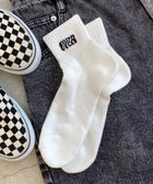 【ウィゴー/WEGO / MEN】の刺繍パイルソックス(U) 柄3|ID: prp329100004693158 ipo3291000000034029264
