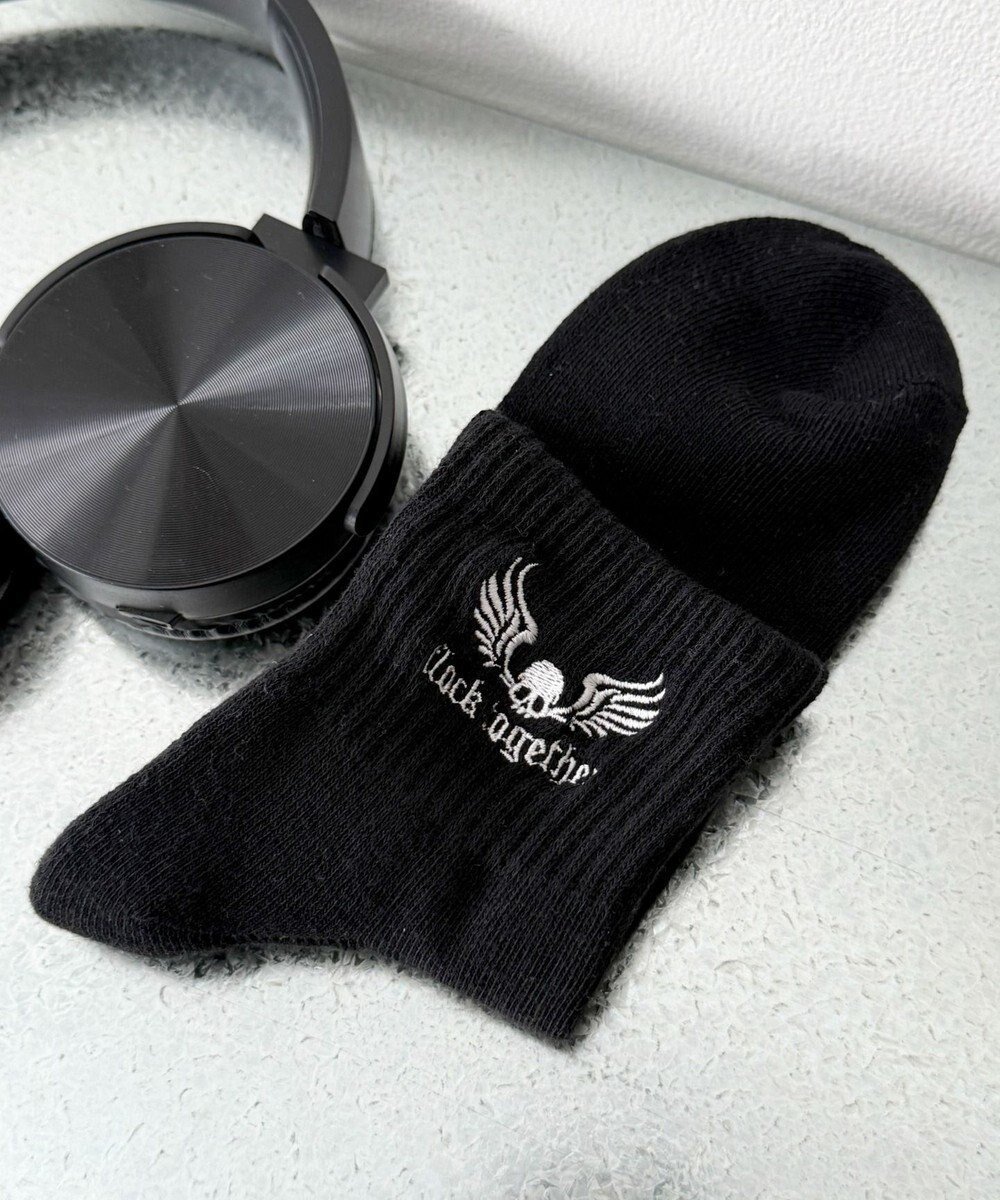 【ウィゴー/WEGO / MEN】の刺繍パイルソックス(U) インテリア・キッズ・メンズ・レディースファッション・服の通販 founy(ファニー) 　ファッション　Fashion　メンズファッション　Fashion for Men　シューズ・靴　Shoes　新作・新入荷　New Arrivals / New In　シンプル　Simple, Minimal　スマホ　Smartphone, Mobile Device　ソックス　Socks, Hosiery　パターン　Pattern, Design Print　柄11|ID: prp329100004693158 ipo3291000000034029268