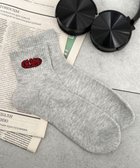【ウィゴー/WEGO / MEN】の刺繍パイルソックス(U) 柄16|ID: prp329100004693158 ipo3291000000034029273