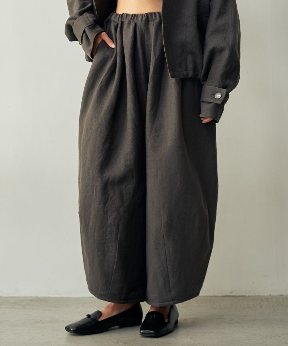 【ムーク/muuc】のリネンウールの裾タックワイドパンツ 人気、トレンドファッション・服の通販 founy(ファニー) ファッション Fashion レディースファッション Fashion for Women パンツ Pants & Trousers キャンバス Canvas, Canvas Fabric 定番 Standard, Basic Item 手編み Hand-Knitted, Handmade Knit 人気 Popular, Best Seller パターン Pattern, Design Print ボトム Bottoms, Lower Wear リネン Linen, Linen Fabric ロング Long, Long-Length ワイド Wide, Wide Fit A/W・秋冬 Autumn/Winter 再入荷 Restock / Back in Stock other-1|ID: prp329100004693162 ipo3291000000034411355