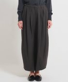 【ムーク/muuc】の〈軽やかな尾州産リネンウール〉裾タックワイドパンツ ロングシーズン 秋冬春 ウエストゴム有り ゆったりシルエット セットアップ可能 裏地有り 人気、トレンドファッション・服の通販 founy(ファニー) ファッション Fashion レディースファッション Fashion for Women セットアップ Matching Sets レディースパンツ・ボトムス Pants & Trousers / Bottoms 春 Spring キャンバス Canvas, Canvas Fabric セットアップ Set-Up, Coordinated Outfit 定番 Standard, Basic Item 手編み Hand-Knitted, Handmade Knit 人気 Popular, Best Seller パターン Pattern, Design Print ボトム Bottoms, Lower Wear リネン Linen, Linen Fabric ロング Long, Long-Length ワイド Wide, Wide Fit A/W・秋冬 Autumn/Winter 再入荷 Restock / Back in Stock thumbnail ブラウン|ID: prp329100004693162 ipo3291000000035023250