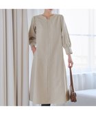 【ティアクラッセ/Tiaclasse】のピーチスキンAラインワンピース グレージュ|ID: prp329100004693171 ipo3291000000035771484