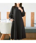 【ティアクラッセ/Tiaclasse】のピーチスキンAラインワンピース チャコールグレー|ID: prp329100004693171 ipo3291000000035771488