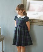 【組曲 / KIDS/KUMIKYOKU】の【110-140㎝】クラシックチェック ワンピース グリーン系3|ID: prp329100004694309 ipo3291000000033896397