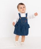 【ミキハウスホットビスケッツ/MIKI HOUSE HOT BISCUITS / KIDS】の【70-100cm】 デニムジャンパースカート インディゴブルー|ID: prp329100004694320 ipo3291000000033896431