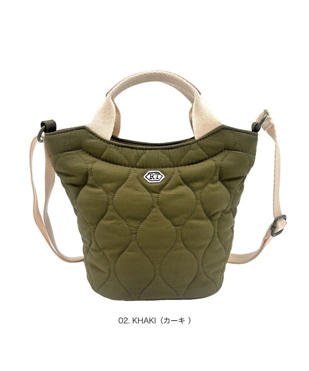【ルートート/ROOTOTE】の3632【軽量コンパクト】SN.べビール―.2way.ミリタリーキルト-A インテリア・キッズ・メンズ・レディースファッション・服の通販 founy(ファニー) 　ファッション　Fashion　レディースファッション　Fashion for Women　カメラ　Camera Accessories　キルティング　Quilted, Quilting　キルト　Quilt, Quilted Fabric　コンパクト　Compact, Small Size　軽量　Lightweight, Ultra Light　ショルダー　Shoulder, Shoulder Strap　シンプル　Simple, Minimal　財布　Wallet, Purse　ドット　Polka Dot, Dot Pattern　ハンカチ　Handkerchief, Hanky　ハンド　Hand, Handmade　プリント　Print, Printed Pattern　ベビー　Baby, Babywear　ベーシック　Basic, Essential　ポケット　Pocket, Pocket Detail　ミリタリー　Military, Army Style　ランダム　Random, Irregular　リップ　Lip, Lip Motif　A/W・秋冬　Autumn/Winter　新作・新入荷　New Arrivals / New In　02:カーキ|ID: prp329100004694329 ipo3291000000033896460