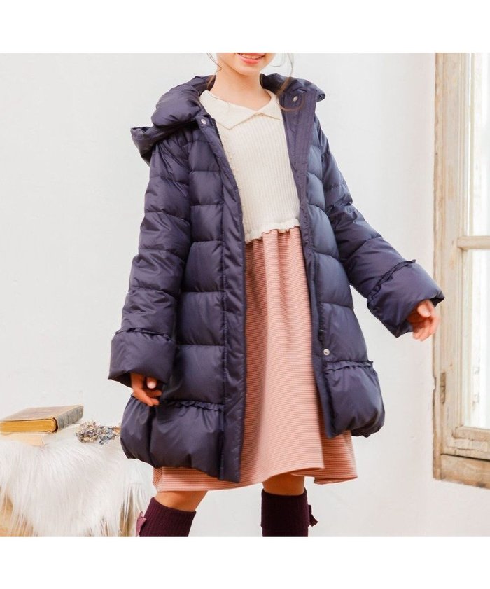 【組曲 / KIDS/KUMIKYOKU】の【110-140㎝】ロング ダウン インテリア・キッズ・メンズ・レディースファッション・服の通販 founy(ファニー) https://founy.com/ ファッション Fashion キッズファッション Fashion for Kids アウター Coat Outerwear /Kids ジャケット Jacket, Outerwear タフタ Taffeta, Structured Fabric ダウン Down, Puffer フェザー Feather, Feather Detail フリル Frill, Ruffle プリント Print, Printed Pattern ラベンダー Lavender リボン Ribbon, Bow ロング Long, Long-Length エレガント 上品 Elegant 冬 Winter / This Winter 定番 Standard, Basic Item A/W・秋冬 Autumn/Winter 軽量 Lightweight, Ultra Light |ID: prp329100004694332 ipo3291000000034686190