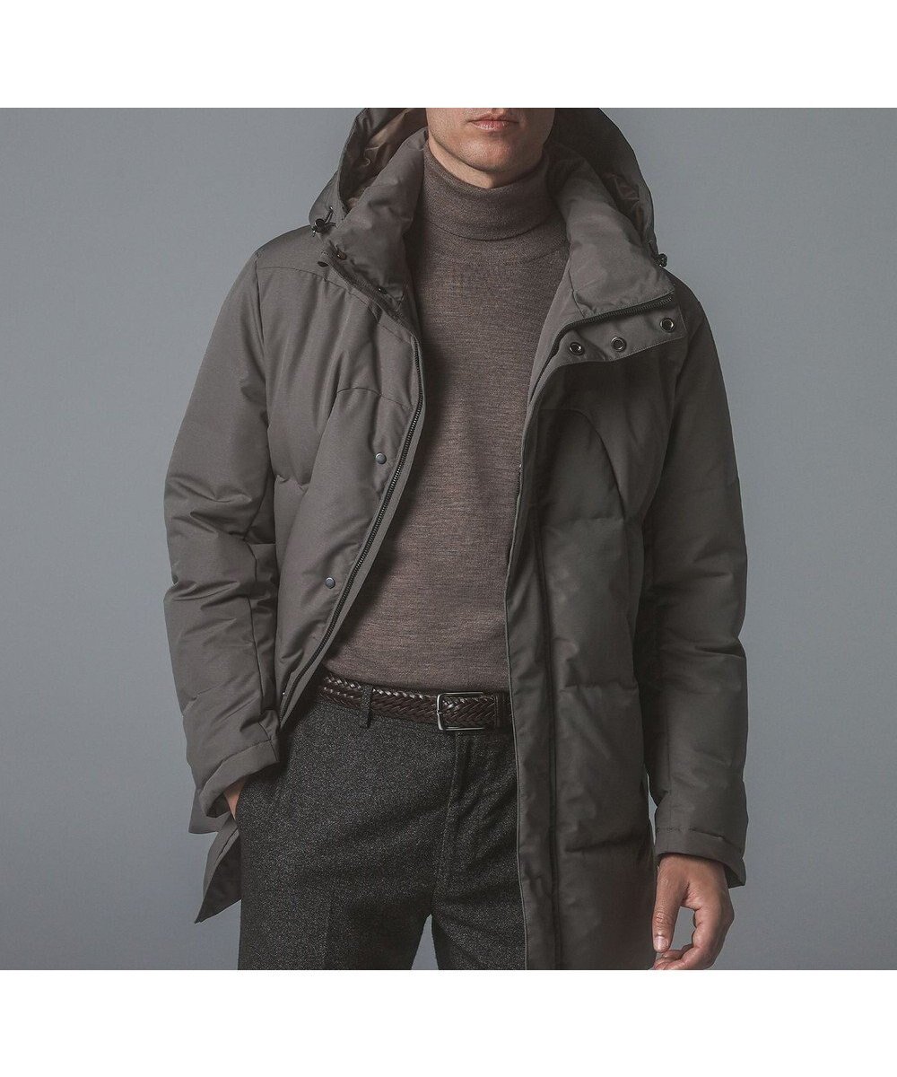 【五大陸/gotairiku / MEN】の2年連続売上NO1【仕事で着られる】MINOTECH/ミノテックドレス ダウンコート インテリア・キッズ・メンズ・レディースファッション・服の通販 founy(ファニー) 　ファッション　Fashion　メンズファッション　Fashion for Men　アウター　Men's Coats Outerwear　ダウンジャケット / 軽量ダウン　Down Jackets & Coats　コレクション　Collection, Seasonal Line　軽量　Lightweight, Ultra Light　シンプル　Simple, Minimal　ジャケット　Jacket, Outerwear　スマート　Smart, Elegant　スラックス　Slacks, Dress Pants　スーツ　Suit, Formalwear　ダウン　Down, Puffer　定番　Standard, Basic Item　人気　Popular, Best Seller　フェザー　Feather, Feather Detail　フロント　Front, Front Design　ベーシック　Basic, Essential　ボックス　Boxy, Box Shape　ポケット　Pocket, Pocket Detail　メンズ　Men's, Menswear　モコモコ　Fuzzy, Fluffy　ライナー　Liner, Inner Layer　ロング　Long, Long-Length　A/W・秋冬　Autumn/Winter　ビジネス 仕事 通勤　Business / Work / Commuting　ベージュ系|ID: prp329100004694334 ipo3291000000035765044