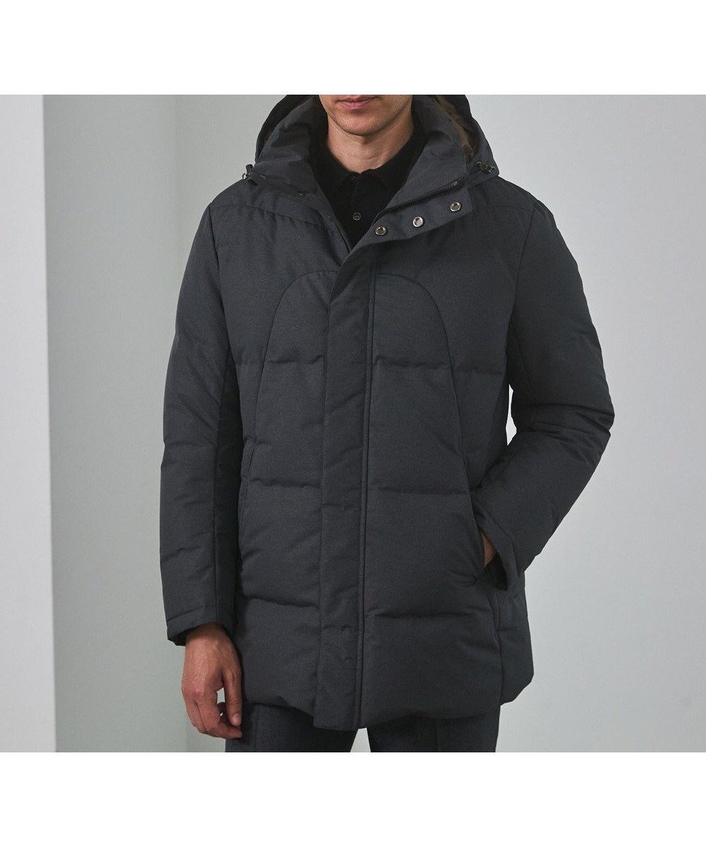 【五大陸/gotairiku / MEN】の2年連続売上NO1【仕事で着られる】MINOTECH/ミノテックドレス ダウンコート インテリア・キッズ・メンズ・レディースファッション・服の通販 founy(ファニー) 　ファッション　Fashion　メンズファッション　Fashion for Men　アウター　Men's Coats Outerwear　ダウンジャケット / 軽量ダウン　Down Jackets & Coats　コレクション　Collection, Seasonal Line　軽量　Lightweight, Ultra Light　シンプル　Simple, Minimal　ジャケット　Jacket, Outerwear　スマート　Smart, Elegant　スラックス　Slacks, Dress Pants　スーツ　Suit, Formalwear　ダウン　Down, Puffer　定番　Standard, Basic Item　人気　Popular, Best Seller　フェザー　Feather, Feather Detail　フロント　Front, Front Design　ベーシック　Basic, Essential　ボックス　Boxy, Box Shape　ポケット　Pocket, Pocket Detail　メンズ　Men's, Menswear　モコモコ　Fuzzy, Fluffy　ライナー　Liner, Inner Layer　ロング　Long, Long-Length　A/W・秋冬　Autumn/Winter　ビジネス 仕事 通勤　Business / Work / Commuting　グレー系|ID: prp329100004694334 ipo3291000000035765046