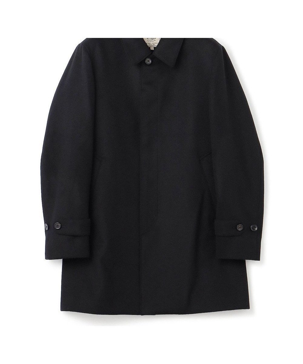 【ジェイ プレス/J.PRESS / MEN】の【定番】ウールカシミヤビーバーステンカラーコート インテリア・キッズ・メンズ・レディースファッション・服の通販 founy(ファニー) 　ファッション　Fashion　メンズファッション　Fashion for Men　アウター　Men's Coats Outerwear　ショート　Short, Short Length　ジャケット　Jacket, Outerwear　スタンド　Stand Collar, Upright Stand　定番　Standard, Basic Item　フラップ　Flap, Flap Pocket　ミックス　Mix, Mixed Style　ラグジュアリー　Luxury, Elegant　A/W・秋冬　Autumn/Winter　エレガント 上品　Elegant　ブラック系|ID: prp329100004694336 ipo3291000000033896489