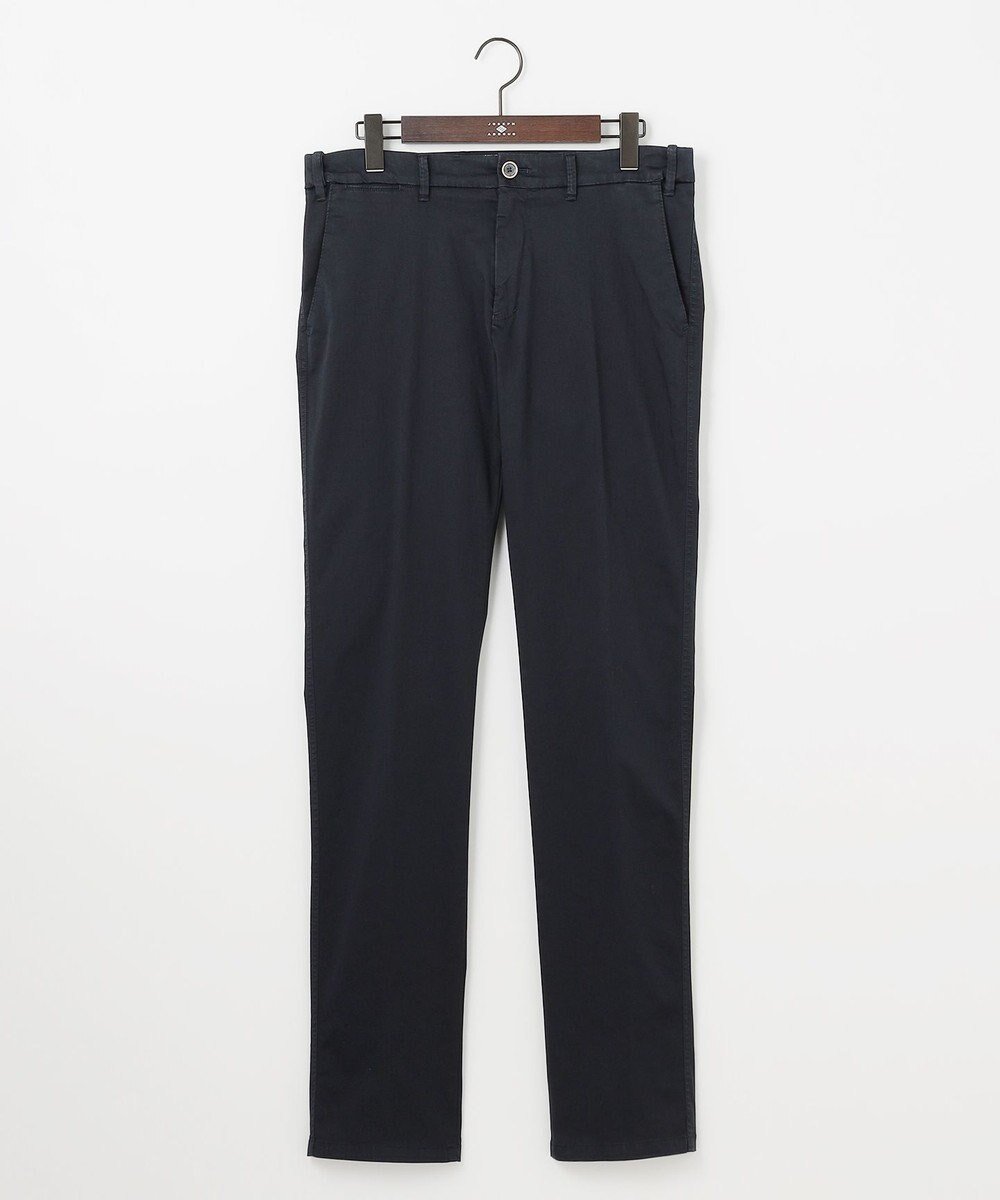 【ジョセフ アブード/JOSEPH ABBOUD / MEN】の【イタリア素材/ウエストも伸びる】ハイパワーサテンストレッチパンツ インテリア・キッズ・メンズ・レディースファッション・服の通販 founy(ファニー) 　ファッション　Fashion　メンズファッション　Fashion for Men　ボトムス　Bottoms　イタリア　Italy　ヴィンテージ　Vintage Style　ジャケット　Jacket, Outerwear　スニーカー　Sneakers, Trainers　スマート　Smart, Elegant　フィット　Fit, Slim Fit　リラックス　Relax, Relaxed Fit　A/W・秋冬　Autumn/Winter　おすすめ　Recommended / Our Picks　エレガント 上品　Elegant　ビジネス 仕事 通勤　Business / Work / Commuting　ネイビー系|ID: prp329100004694344 ipo3291000000034473800