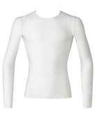 【シーダブリューエックス/CW-X / MEN】の【MEN】 CW-X 機能性トップス 【JYURYU TOP】 メッシュ 長袖 肩が動かしやすくなる 運動時の疲労を軽減 ゴルフ 球技 マラソン JAO399 /ワコール アイボリー|ID: prp329100004694347 ipo3291000000033896537