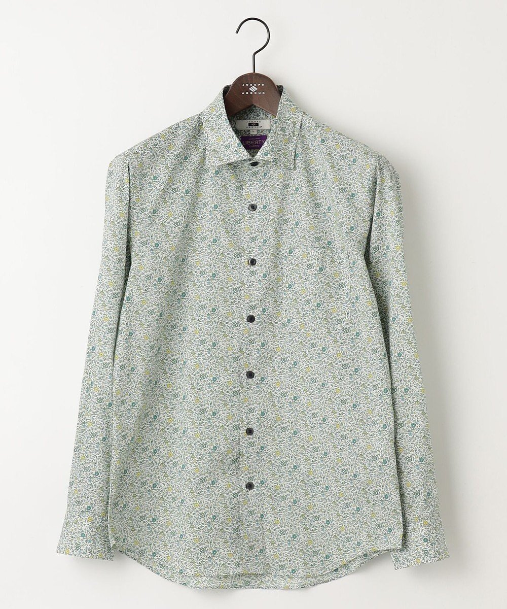 【ジョセフ アブード/JOSEPH ABBOUD / MEN】のリバティプリント シャツ 人気、トレンドファッション・服の通販 founy(ファニー) 　ファッション　Fashion　メンズファッション　Fashion for Men　トップス・カットソー　Cut & Sew Tops　メンズシャツ　Shirts　シルク　Silk, 100% Silk　シンプル　Simple, Minimal　ドレープ　Drape, Draping Fabric　夏　Summer　春　Spring　S/S・春夏　SS, Spring/Summer, Warm Season　 other-1|ID: prp329100004694351 ipo3291000000033896553