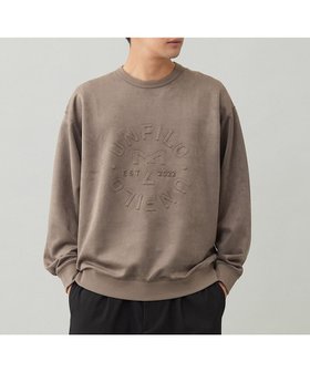 【アンフィーロ/UNFILO / MEN】の【洗える】クリーンスエード エンボスロゴ クルー 人気、トレンドファッション・服の通販 founy(ファニー) ファッション Fashion レディースファッション Fashion for Women トップス・カットソー Cut & Sew Tops シャツ・ブラウス・オフィスカジュアル Elegant Blouses & Button-Ups ロングTシャツ・Tシャツ Longline T-Shirts & Tees カットソー・ベーシックTシャツ Cut-and-Sewn Tops / Stretch Tees & Basics ウォッシャブル Machine Washable ヴィンテージ Vintage Style 洗える Machine Washable カットソー Cut and Sewn Top スウェット / スエット Sweatshirt, Sweatwear デニム Denim, Jeans Material A/W・秋冬 Autumn/Winter 新作・新入荷 New Arrivals / New In おすすめ Recommended / Our Picks |ID:prp329100004694352