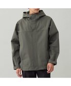 【アンフィーロ/UNFILO / MEN】の【洗える】防風撥水 フードブルゾン カーキ|ID: prp329100004694354 ipo3291000000033896567