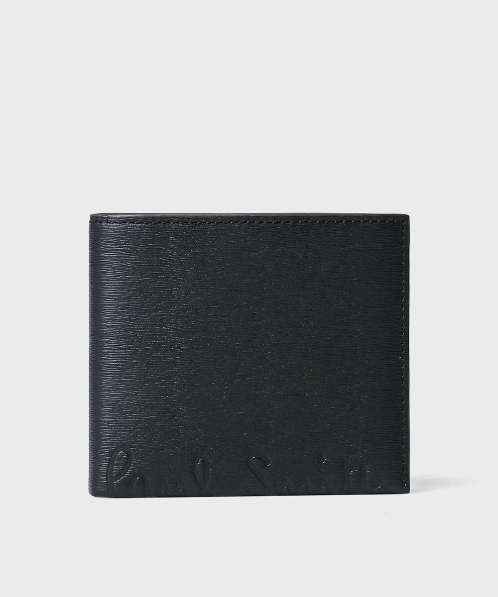 【ポールスミス/Paul Smith / MEN】のクロップドロゴ 2つ折り財布 インテリア・キッズ・メンズ・レディースファッション・服の通販 founy(ファニー) 　ファッション　Fashion　メンズファッション　Fashion for Men　コイン　Coin, Coin Design　財布　Wallet, Purse　プリント　Print, Printed Pattern　ポケット　Pocket, Pocket Detail　メンズ　Men's, Menswear　ブラック|ID: prp329100004694356 ipo3291000000034911058