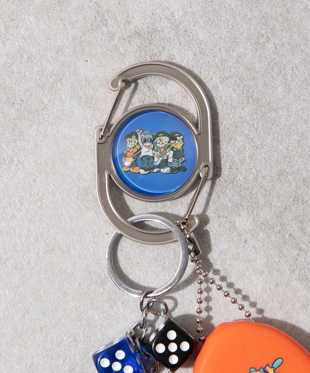 【ウィゴー/WEGO】の別注とーるダブルカラビナ インテリア・キッズ・メンズ・レディースファッション・服の通販 founy(ファニー) 　ファッション　Fashion　レディースファッション　Fashion for Women　ミニ財布・二つ折り財布　Wallets & Card Cases　キーホルダー　Keychain, Key Holder　スマホ　Smartphone, Mobile Device　ダブル　Double, Double-Breasted　プチプライス・低価格　Affordable / Budget Price　ワンポイント　One Point, Statement Accent　別注　Limited Edition, Custom Order　財布　Wallet, Purse　柄2|ID: prp329100004694364 ipo3291000000034991483