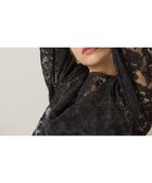 【アメリカンホリック/AMERICAN HOLIC】の前後2WAYシアーレースブラウス 人気、トレンドファッション・服の通販 founy(ファニー) ファッション Fashion レディースファッション Fashion for Women トップス・カットソー Cut & Sew Tops シャツ・ブラウス・オフィスカジュアル Elegant Blouses & Button-Ups シアー Sheer, See-Through フェミニン Feminine, Girly フラワー Flower, Floral ポケット Pocket, Pocket Detail モチーフ Motif, Design Theme 夏 Summer 春 Spring S/S・春夏 SS, Spring/Summer, Warm Season thumbnail Black|ID: prp329100004694384 ipo3291000000033896684