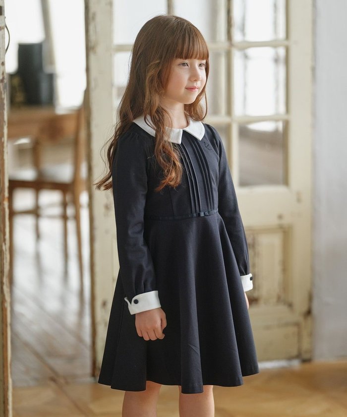 【組曲 / KIDS/KUMIKYOKU】の【110-140㎝】KUMIKYOKU NAVY ワンピース インテリア・キッズ・メンズ・レディースファッション・服の通販 founy(ファニー) https://founy.com/ ファッション Fashion キッズファッション Fashion for Kids ワンピース Dresses コレクション Collection, Seasonal Line ジャケット Jacket, Outerwear ストレッチ Stretch, Stretchy Fabric セレモニー Ceremony エレガント 上品 Elegant 夏 Summer 春 Spring S/S・春夏 SS, Spring/Summer, Warm Season |ID: prp329100004695440 ipo3291000000033906307