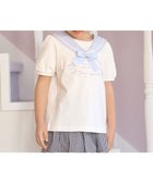 【エニィ/ANY / KIDS】のセーラーカラー Tシャツ オフホワイト|ID: prp329100004695444 ipo3291000000034576053