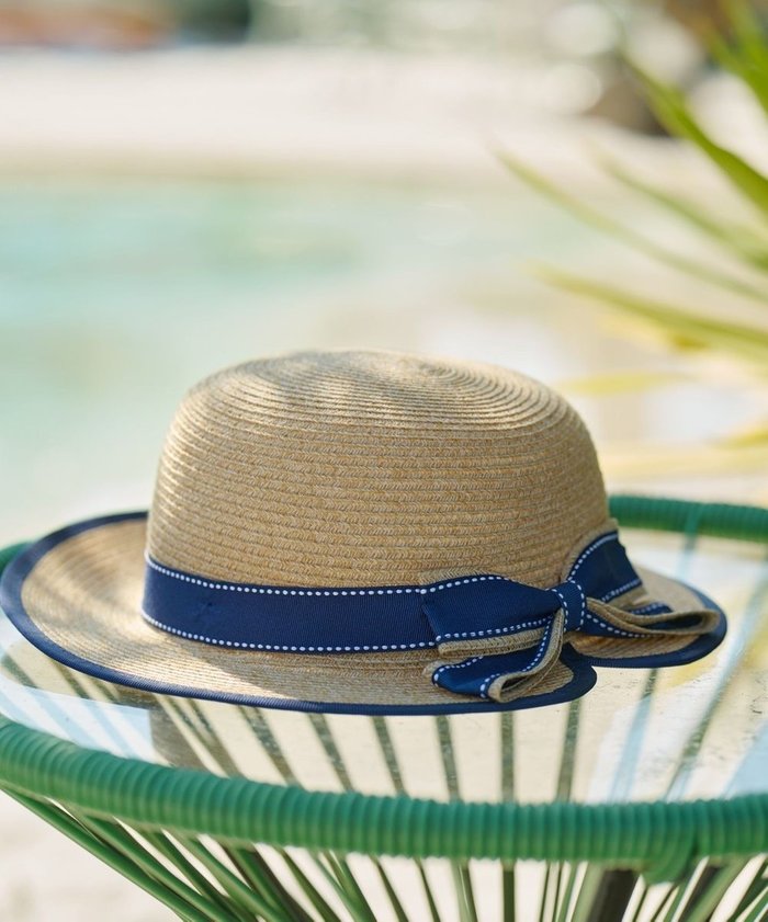 【組曲 / KIDS/KUMIKYOKU】の【Lサイズ】サマーブレード ハット インテリア・キッズ・メンズ・レディースファッション・服の通販 founy(ファニー) https://founy.com/ ファッション Fashion キッズファッション Fashion for Kids ブレード Braid, Decorative Trim リボン Ribbon, Bow 夏 Summer 帽子 Hat, Headwear |ID: prp329100004695465 ipo3291000000034745418