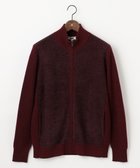 【ジョセフ アブード/JOSEPH ABBOUD / MEN】の【イタリア糸使用/洗える】メリノブレンドモール ジップ ニット ブルゾン ワイン系|ID: prp329100004695494 ipo3291000000033906461