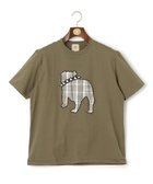 【ジェイ プレス/J.PRESS / MEN】の【UNISEX】ファブリックワッペン バックブルTシャツ カーキ系|ID: prp329100004695498 ipo3291000000034220615