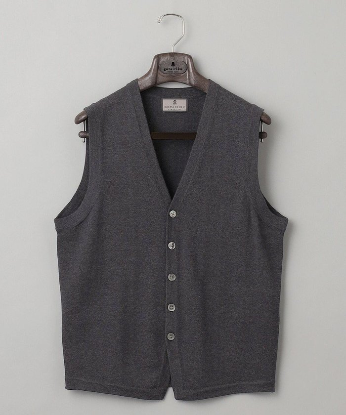 【五大陸/gotairiku / MEN】の【家庭洗濯可能】イタリア糸 ハイゲージ ベスト インテリア・キッズ・メンズ・レディースファッション・服の通販 founy(ファニー) https://founy.com/ ファッション Fashion メンズファッション Fashion for Men トップス・カットソー Cut & Sew Tops ニット・セーター / 定番トップス Knit Tops & Sweaters ベスト・ジレ Vests & Gilets イタリア Italy インナー Innerwear 洗える Machine Washable ジャケット Jacket, Outerwear スーツ Suit, Formalwear セーター Sweater, Knitwear ドレス Dress, One-Piece 人気 Popular, Best Seller フラット Flat, Flat Shoes ベスト Vest, Waistcoat ベーシック Basic, Essential A/W・秋冬 Autumn/Winter エレガント 上品 Elegant ビジネス 仕事 通勤 Business / Work / Commuting |ID: prp329100004695504 ipo3291000000034337619