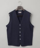 【五大陸/gotairiku / MEN】の【家庭洗濯可能】イタリア糸 ハイゲージ ベスト ネイビー系|ID: prp329100004695504 ipo3291000000034337621