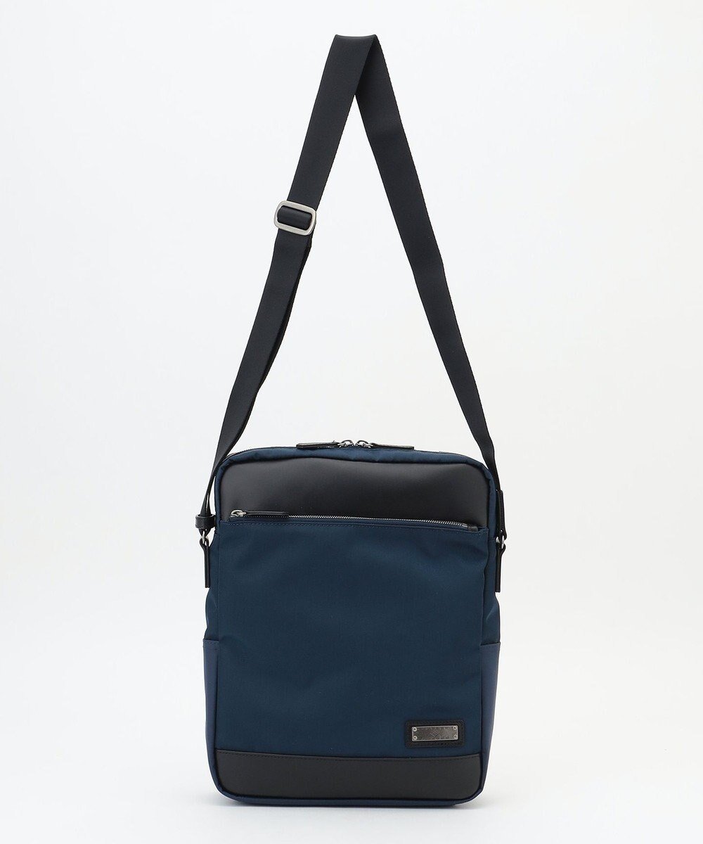 【ジョセフ アブード/JOSEPH ABBOUD / MEN】の【A4サイズ】ナイロンツイル バッグ インテリア・キッズ・メンズ・レディースファッション・服の通販 founy(ファニー) 　ファッション　Fashion　メンズファッション　Fashion for Men　バッグ　Bags　ショルダー　Shoulder, Shoulder Strap　シンプル　Simple, Minimal　フロント　Front, Front Design　ネイビー系|ID: prp329100004695506 ipo3291000000033906506