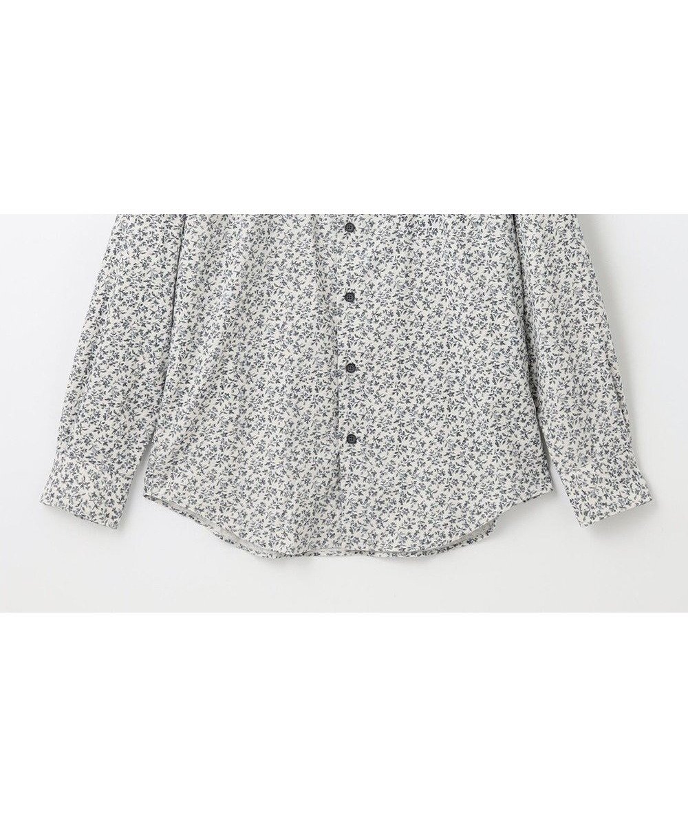 【ジョセフ アブード/JOSEPH ABBOUD / MEN】の【ソフトな着心地/I単品羽織にも】 コーデュロイフラワープリント シャツ インテリア・キッズ・メンズ・レディースファッション・服の通販 founy(ファニー)  ファッション Fashion メンズファッション Fashion for Men トップス・カットソー Cut & Sew Tops メンズシャツ Shirts フィット Fit, Slim Fit フラワー Flower, Floral プリント Print, Printed Pattern レギュラー Regular, Standard Fit A/W・秋冬 Autumn/Winter 羽織 Haori, Light Jacket ネイビー系5|ID: prp329100004695509 ipo3291000000034295151