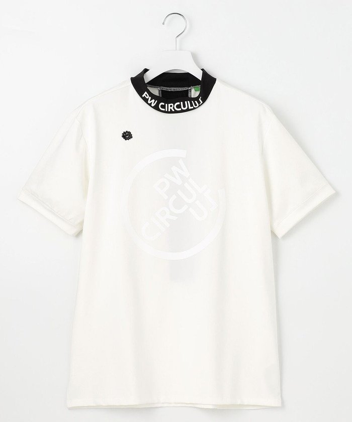 【ピーダブリュサーキュラス/PW CIRCULUS / MEN】の【UVカット / 吸水速乾 / 伸縮性抜群】【MEN】バックメッシュ切り替えモックT インテリア・キッズ・メンズ・レディースファッション・服の通販 founy(ファニー) https://founy.com/ ファッション Fashion メンズファッション Fashion for Men トップス・カットソー Cut & Sew Tops メンズシャツ Shirts 春 Spring カットソー Cut and Sewn Top 吸水 Absorbent, Quick-Dry サークル Circle, Round Design ストレッチ Stretch, Stretchy Fabric トレンド Trend, Trending Now 人気 Popular, Best Seller プリント Print, Printed Pattern メッシュ Mesh, Net Fabric S/S・春夏 SS, Spring/Summer, Warm Season おすすめ Recommended / Our Picks 夏 Summer ゴルフ Golf |ID: prp329100004695518 ipo3291000000033906557