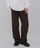 【ウィゴー/WEGO / MEN】の【ウエストゴム/SMLサイズ展開】TRイージーストレートパンツ ブラウン|ID: prp329100004695521 ipo3291000000034282011