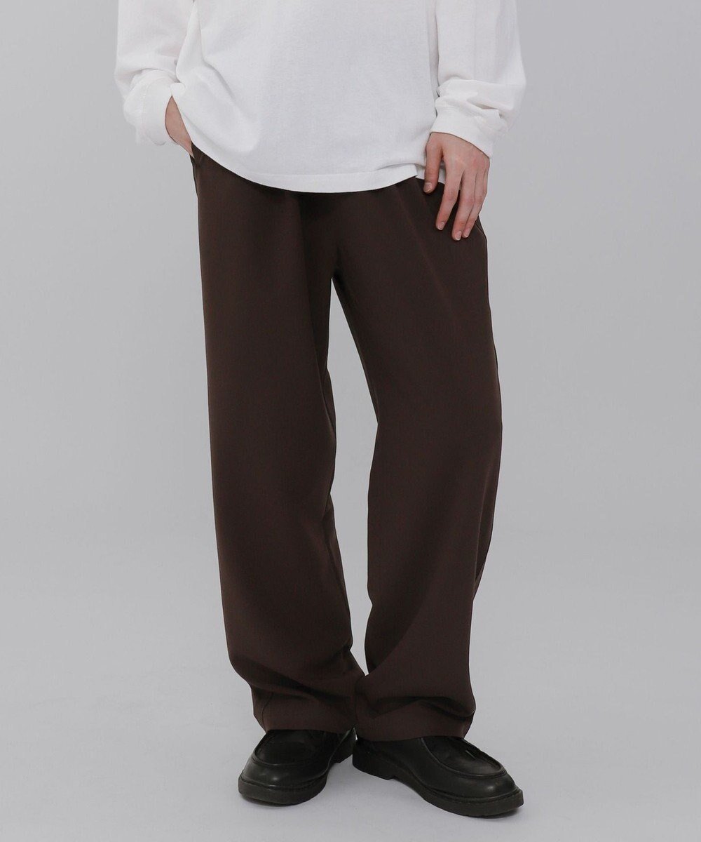 【ウィゴー/WEGO / MEN】の【ウエストゴム/SMLサイズ展開】TRイージーストレートパンツ インテリア・キッズ・メンズ・レディースファッション・服の通販 founy(ファニー) ファッション Fashion メンズファッション Fashion for Men ボトムス Bottoms 春 Spring カーディガン Cardigan, Knitwear ストレート Straight, Straight Cut スマホ Smartphone, Mobile Device 定番 Standard, Basic Item ベーシック Basic, Essential 無地 Plain, Solid Color リラックス Relax, Relaxed Fit 冬 Winter / This Winter A/W・秋冬 Autumn/Winter S/S・春夏 SS, Spring/Summer, Warm Season プチプライス・低価格 Affordable / Budget Price 夏 Summer ブラウン|ID: prp329100004695521 ipo3291000000034282011