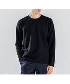 【ジョゼフ オム/JOSEPH HOMME / MEN】の新色追加【洗える】メランジリップル クルーネックカットソー ブラック系|ID: prp329100004695527 ipo3291000000033906591