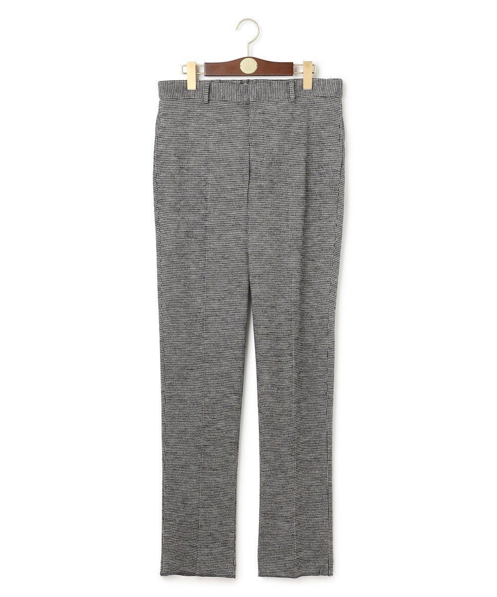 【ジェイ プレス/J.PRESS / MEN】の【セットアップ対応 / ストレッチ】SOFAニット ハイグレードジャージー スラックス インテリア・キッズ・メンズ・レディースファッション・服の通販 founy(ファニー) 　ファッション　Fashion　メンズファッション　Fashion for Men　ボトムス　Bottoms　エレガント 上品　Elegant　ジャケット　Jacket, Outerwear　ストレッチ　Stretch, Stretchy Fabric　スラックス　Slacks, Dress Pants　スリム　Slim, Slim Fit　セットアップ　Set-Up, Coordinated Outfit　なめらか　Smooth, Silky Texture　ハウンドトゥース　Houndstooth, Dogtooth Check　フォルム　Silhouette, Form　モダン　Modern, Contemporary　リラックス　Relax, Relaxed Fit　A/W・秋冬　Autumn/Winter　新作・新入荷　New Arrivals / New In　おすすめ　Recommended / Our Picks　日本製　Made In Japan　ビジネス 仕事 通勤　Business / Work / Commuting　ブラック系8|ID: prp329100004695529 ipo3291000000033906597