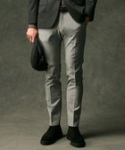 【ジョセフ アブード/JOSEPH ABBOUD / MEN】の【ウエストも伸びる!オーガニックコットン使用】ムリネへリンボンストレッチ パンツ ライトグレー系|ID: prp329100004695530 ipo3291000000033906599
