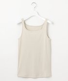 【自由区/JIYU-KU】の【洗える】ソフトリブ タンクトップ 人気、トレンドファッション・服の通販 founy(ファニー) ファッション Fashion レディースファッション Fashion for Women トップス・カットソー Cut & Sew Tops おすすめ Recommended / Our Picks インナー Innerwear シアー Sheer, See-Through タンク Tank Top, Sleeveless Top ベーシック Basic, Essential 夏 Summer S/S・春夏 SS, Spring/Summer, Warm Season 洗える Machine Washable A/W・秋冬 Autumn/Winter thumbnail ベージュ|ID: prp329100004695552 ipo3291000000033906688