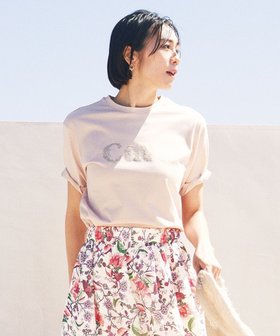 【自由区/JIYU-KU】 【カタログ掲載・WEB限定カラーあり・洗える】cava Tシャツ人気、トレンドファッション・服の通販 founy(ファニー) ファッション Fashion レディースファッション Fashion for Women トップス・カットソー Cut & Sew Tops シャツ・ブラウス・オフィスカジュアル Elegant Blouses & Button-Ups ロングTシャツ・Tシャツ Longline T-Shirts & Tees カットソー・ベーシックTシャツ Cut-and-Sewn Tops / Stretch Tees & Basics 春 Spring 洗える Machine Washable カットソー Cut and Sewn Top シンプル Simple, Minimal バランス Balance, Style Balance フレア Flare, Flared プリント Print, Printed Pattern S/S・春夏 SS, Spring/Summer, Warm Season おすすめ Recommended / Our Picks 夏 Summer |ID:prp329100004695559