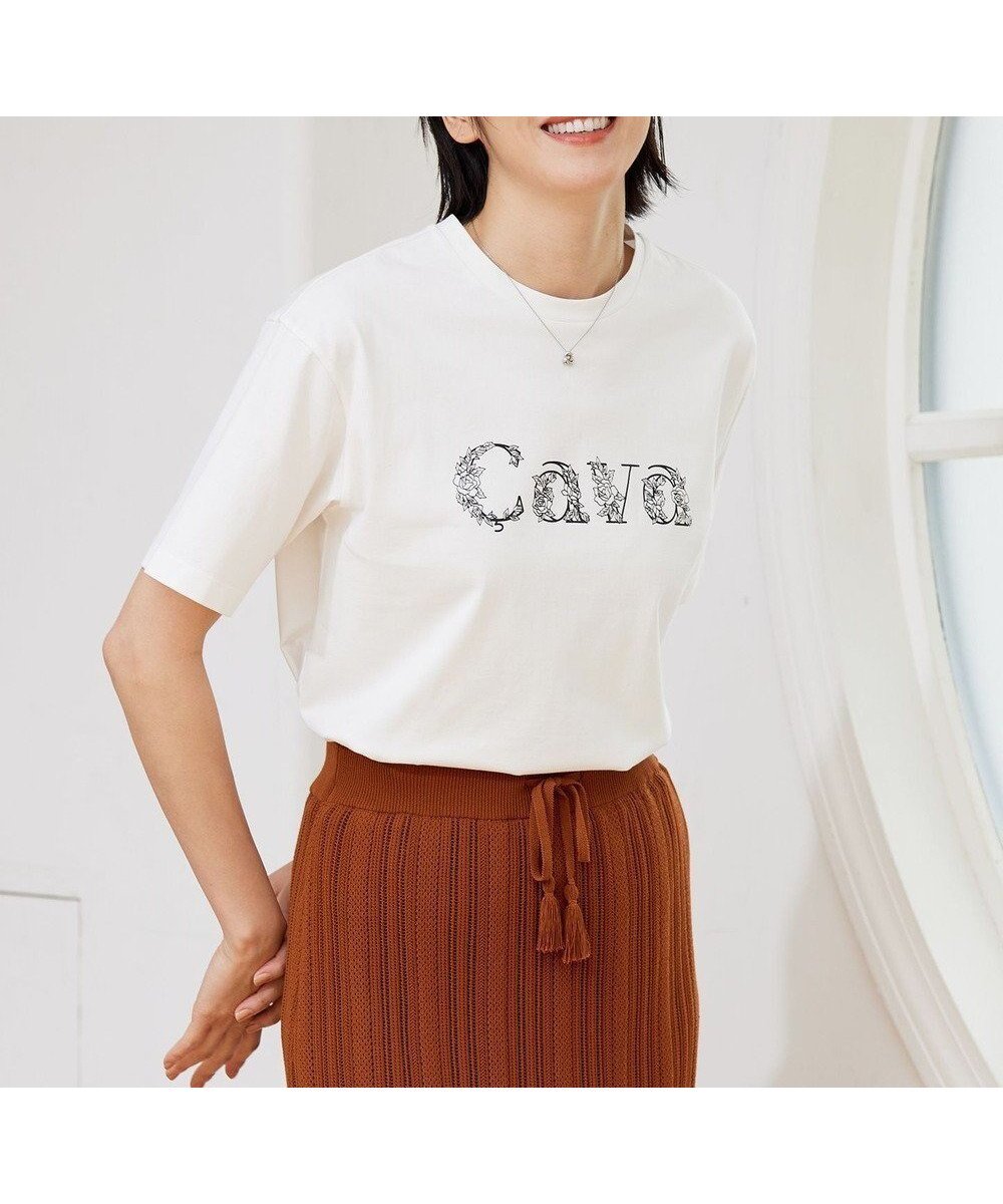 【自由区/JIYU-KU】の【カタログ掲載・WEB限定カラーあり・洗える】cava Tシャツ インテリア・キッズ・メンズ・レディースファッション・服の通販 founy(ファニー) 　ファッション　Fashion　レディースファッション　Fashion for Women　トップス・カットソー　Cut & Sew Tops　シャツ・ブラウス・オフィスカジュアル　Elegant Blouses & Button-Ups　ロングTシャツ・Tシャツ　Longline T-Shirts & Tees　カットソー・ベーシックTシャツ　Cut-and-Sewn Tops / Stretch Tees & Basics　春　Spring　洗える　Machine Washable　カットソー　Cut and Sewn Top　シンプル　Simple, Minimal　バランス　Balance, Style Balance　フレア　Flare, Flared　プリント　Print, Printed Pattern　S/S・春夏　SS, Spring/Summer, Warm Season　おすすめ　Recommended / Our Picks　夏　Summer　オフ|ID: prp329100004695559 ipo3291000000033906748
