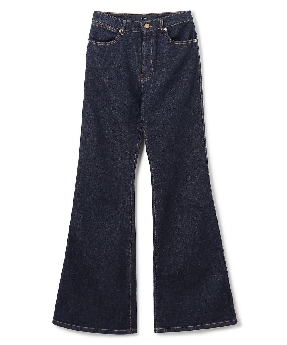 【ジョゼフ/JOSEPH】のデニム フレアートラウザーズ インテリア・キッズ・メンズ・レディースファッション・服の通販 founy(ファニー) ファッション Fashion レディースファッション Fashion for Women パンツ Pants & Trousers デニムパンツ・ジーンズ・美脚デニム Denim Jeans & Pants イタリア Italy クラシック Classic, Timeless Style ストレッチ Stretch, Stretchy Fabric デニム Denim, Jeans Material ポケット Pocket, Pocket Detail 夏 Summer 春 Spring S/S・春夏 SS, Spring/Summer, Warm Season Indigo|ID: prp329100004695576 ipo3291000000035147315