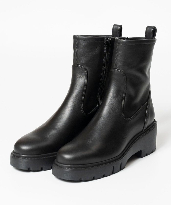 【ボントレ/BONTRE】の【UNISA/ウニサ】タンクソールショートブーツ インテリア・キッズ・メンズ・レディースファッション・服の通販 founy(ファニー) https://founy.com/ ファッション Fashion レディースファッション Fashion for Women ストレッチ Stretch, Stretchy Fabric ラウンド Round, Round Neck A/W・秋冬 Autumn/Winter |ID: prp329100004695603 ipo3291000000035061787