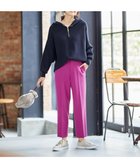 【エニー/ANY】の【ウエストゴム/ストレッチ/裏起毛】シークレットウォーム テーパードパンツ パープル|ID: prp329100004696849 ipo3291000000035644577