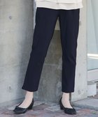 【ティアクラッセ/Tiaclasse】の【洗える】ストレッチサイドラインパンツ ネイビー|ID: prp329100004696853 ipo3291000000033918139