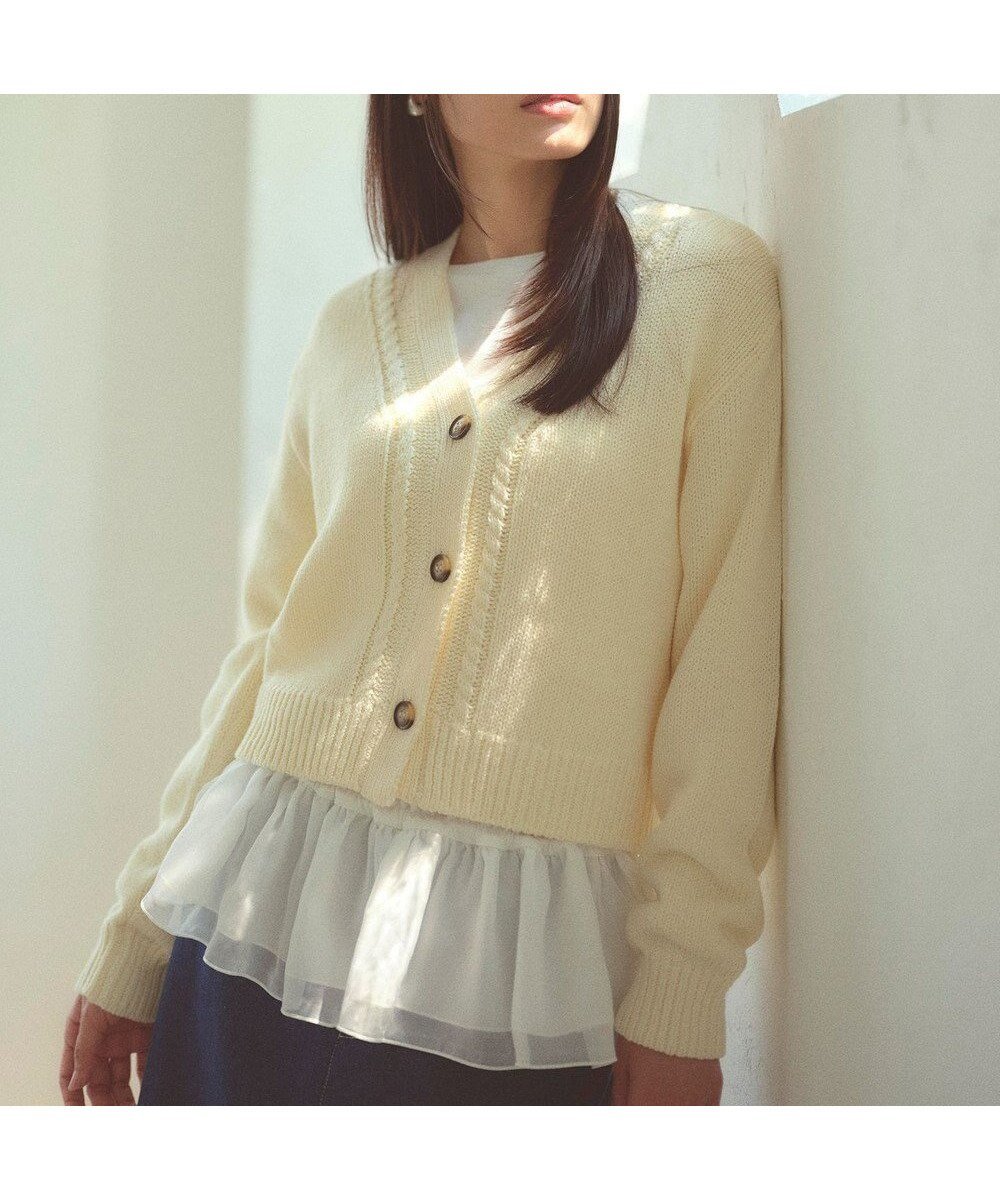 【フェルゥ/Feroux】のゆるニット カーディガン 人気、トレンドファッション・服の通販 founy(ファニー) ファッション Fashion レディースファッション Fashion for Women トップス・カットソー Cut & Sew Tops ニット Knit Tops & Sweaters カーディガン・羽織り Layered Style Cardigans カーディガン Cardigan, Knitwear コンパクト Compact, Small Size シンプル Simple, Minimal セーター Sweater, Knitwear バランス Balance, Style Balance フロント Front, Front Design リラックス Relax, Relaxed Fit A/W・秋冬 Autumn/Winter other-1|ID: prp329100004696861 ipo3291000000033918172