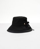 【アウロラ/AURORA】の【 LANVIN COLLECTION(ランバン コレクション) 】グログランリボンキャペリンハット ブラック|ID: prp329100004696866 ipo3291000000033918208